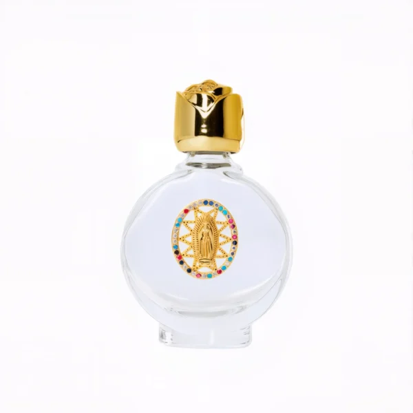 Small Glass Holy Water Bottle,15 mlFor Travel Religious,Christian Catholic Gift